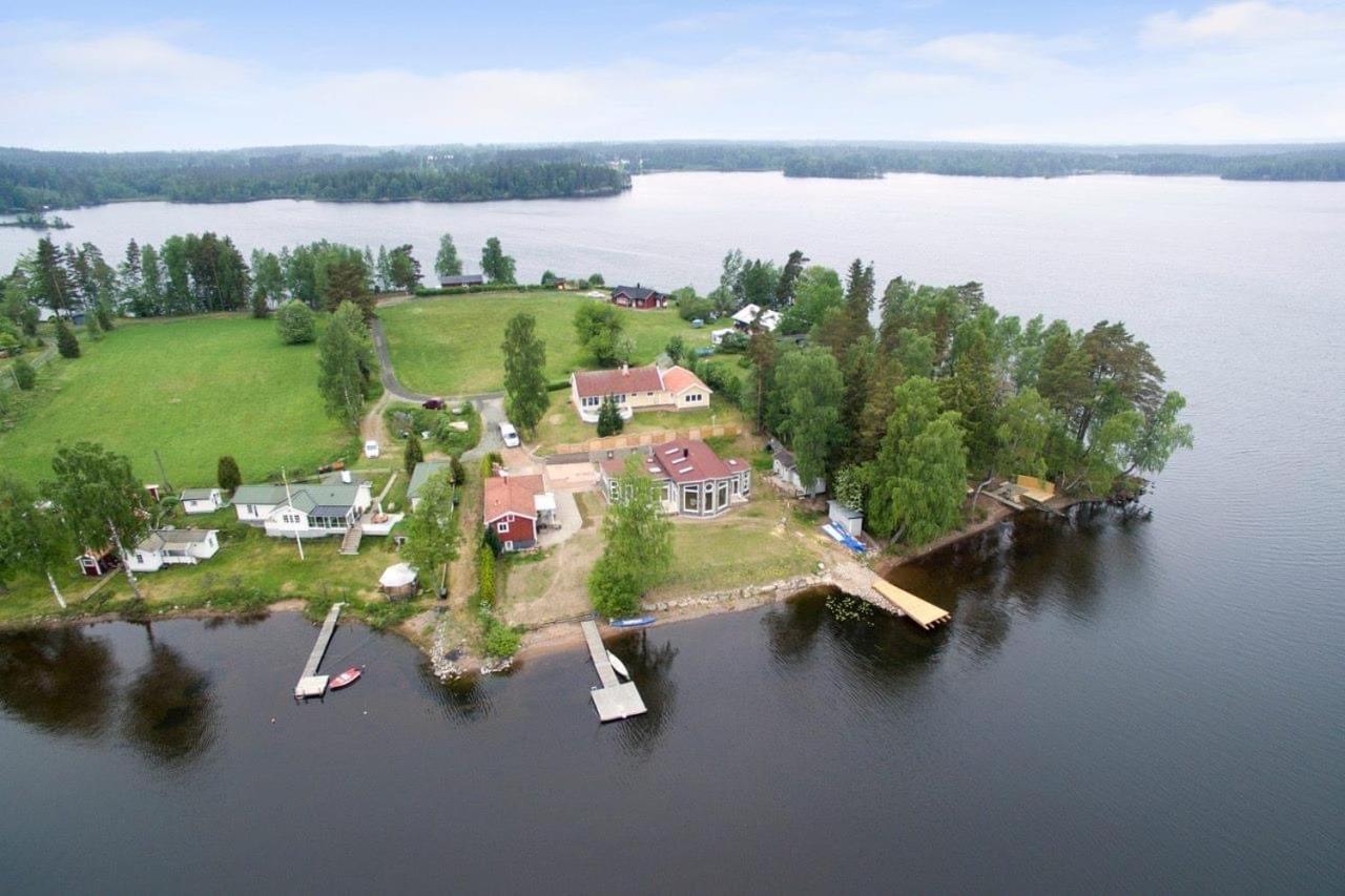Holiday Lakefront House Villa Bjorkoby Exteriör bild